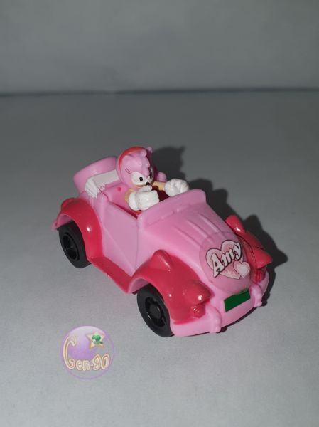 SONIC : AMY EN VOITURE - Jouets » Figurines » Jeux Vidéo »