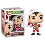 SUPERMAN IN HOLIDAY SWEATER FUNKO POP ! 357 FLOCKED SPECIAL EDITION DC COMICS