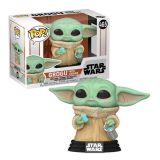 GROGU WITH COOKIES FUNKO POP ! 465 THE MANDALORIAN STAR WARS