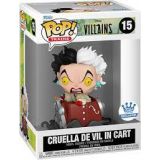 CRUELLE DEVIL IN CART FUNKO POP ! 15 DISNEY VILLAINS