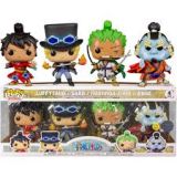 LUFFYTARO / SABO / RORONOA ZORO / JINBE FUNKO POP ! 4 GLOWS IN THE DARK SPECIAL EDITION ONE PIECE