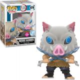 INOSUKE HASHIBIRA FUNKO POP ! 870 FLOCKED SPECIAL EDITION DEMON SLAYER