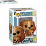 LADY WITH PUPPY FUNKO POP ! 1553 LA BELLE ET LE CLOCHARD