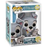 TRAMP WITH PUPPY FUNKO POP ! 1554 LA BELLE ET LE CLOCHARD
