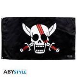 DRAPEAU ONE PIECE : SHANKS LE ROUX 120X70CM