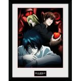 CADRE DEATH NOTE L LIGHT ET MISA 30X40