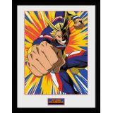 CADRE ALL MIGHT ACTION 30X40CM MY HERO ACADEMIA