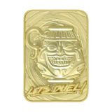 CARTE METALLIQUE PLAQUE OR 24 CARATS POT DE CUPIDITE EDITION LIMITEE 5000 EXEMPLAIRES