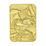 CARTE METALLIQUE PLAQUE OR 24 CARATS DRAGON CRANE NOIR EDITION LIMITEE 5000 EXEMPLAIRES