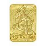 CARTE METALLIQUE PLAQUE OR 24 CARATS DRAGON POUSSIERE D ETOILE EDITION LIMITEE 5000 EXEMPLAIRES