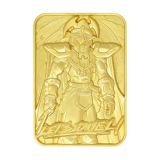 CARTE METALLIQUE PLAQUE OR 24 CARATS GARDIEN CELTE EDITION LIMITEE 5000 EXEMPLAIRES